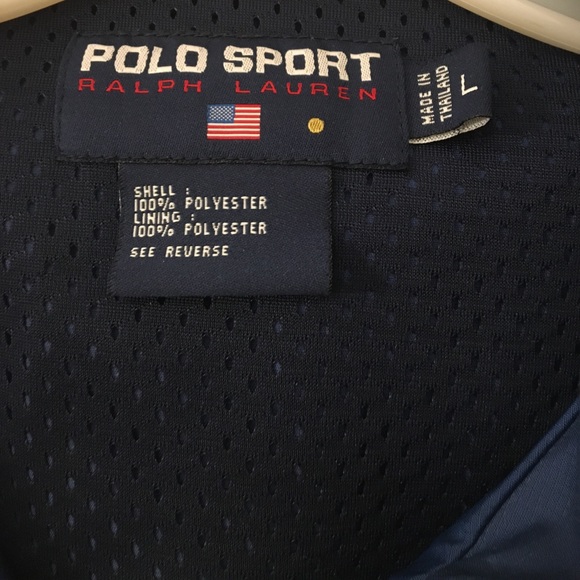 VINTAGE- men’s RL Polo Sport rain jacket - Picture 5 of 5